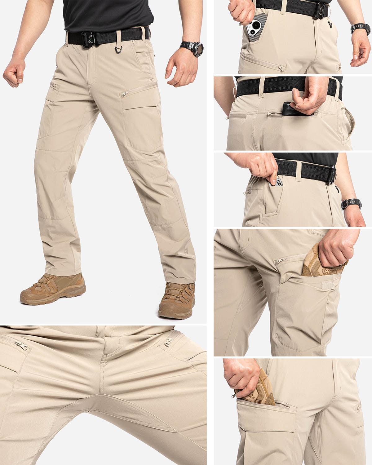 Men's Quick Dry Tactical Hiking Pants