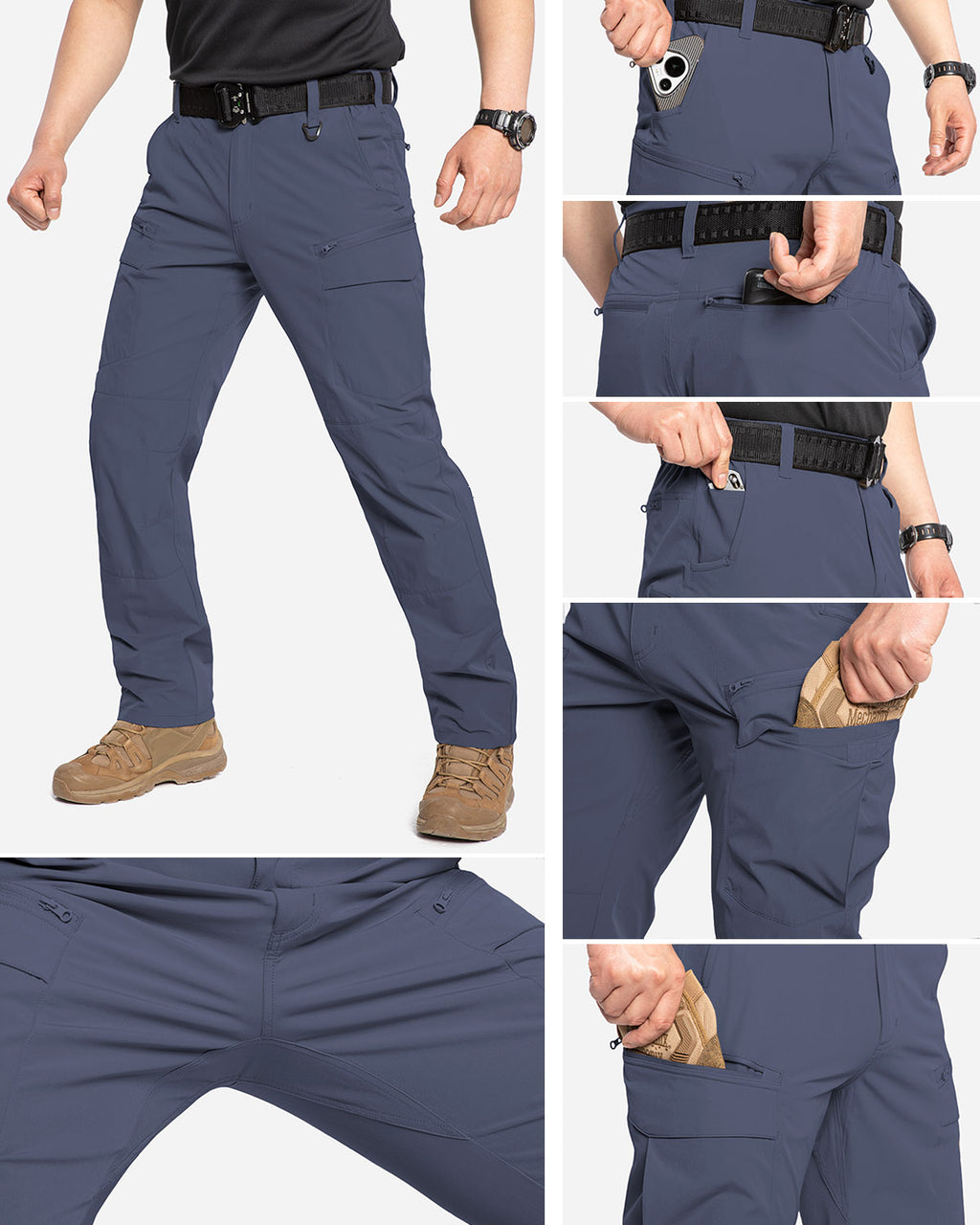 Men's Quick Dry Tactical Hiking Pants