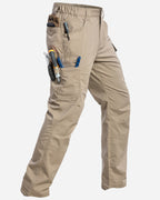 Men's Stretch Ripstop Work Pants - 12 Pockets