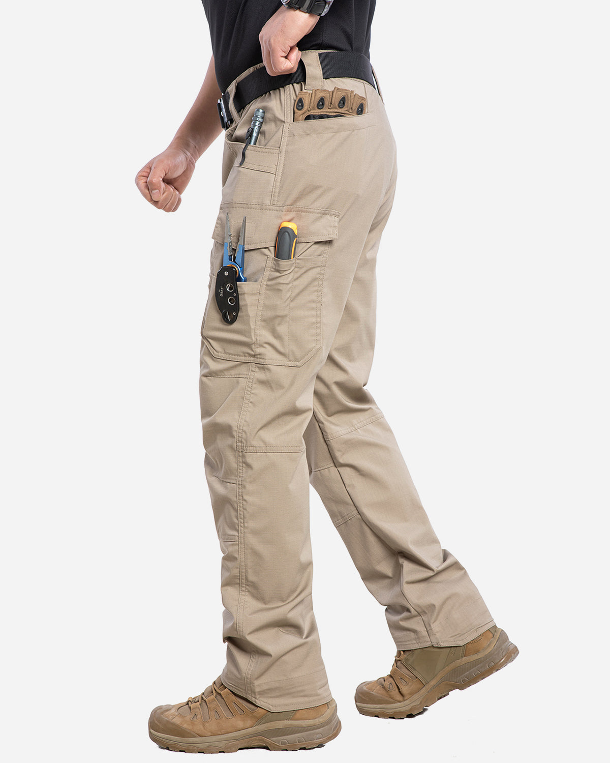 Men's Stretch Ripstop Work Pants - 12 Pockets Secondary image